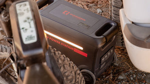 Sasquatch Outdoor 3000W Portable Power Station Onsite Charging Ebike
