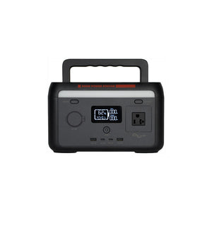 Sasquatch 300W Power Station Front Handle Up Screen On