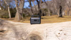 Sasquatch 300w Portable Power Station on Tree - Oak Glen Ca