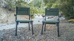 Sasquatch Outdoor Dual Chair Setup - Onsite Big Bear Lake Ca Riverbed