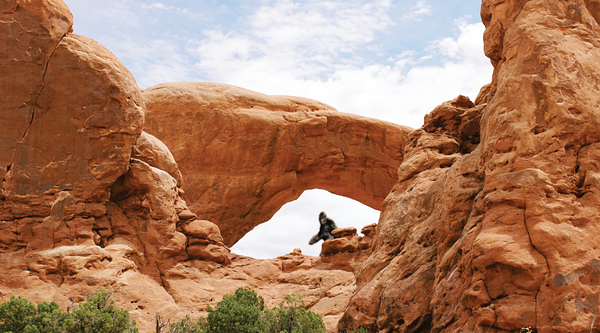 Top 10 Places I Recommend Visiting This Summer Feature Image - sasquatch at Arches National Park arch