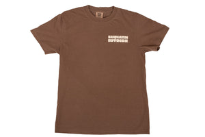 Sasquatch Outdoor Shirt National Park Sign Espresso Front