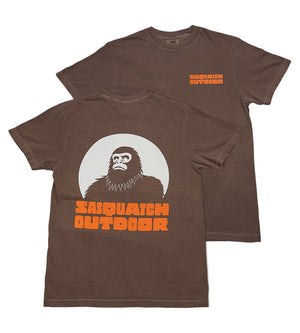 Sasquatch Outdoor Shirt Horizon Espresso Flat Lay