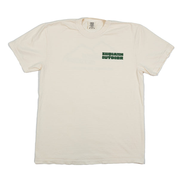 Sasquatch Outdoor Shirt National Park Sign Espresso Front