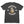 Sasquatch Outdoor Peace Sign Shirt Charcoal Black Back