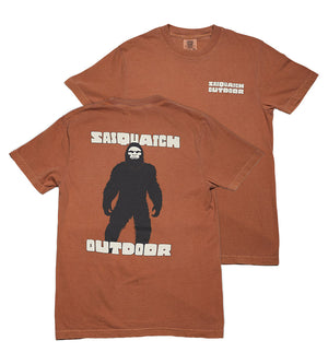 Sasquatch Outdoor Shirt Silhouette Yam Front Lay